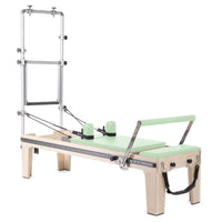 Thumbnail for Elina Physio Reformer Master Instructor with Tower Green Variant Front Angled View On White Background