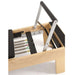 Elina Physio Wood Reformer with Tower Bundle Close-Up View Of Color Coded Resistance Springs And Foot Bar