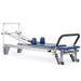 Elina Pilates Aluminium Reformer Mentor Blue Variant Front Angled View On White Background