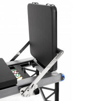 Thumbnail for Elina Pilates Aluminum Reformer with Tower Close-Up View Of Jump Board And Foot Bar On White Background