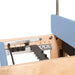 Elina Pilates Cadillac Trapeze Table Close-Up View Showing Adjustable Spring Bar Position Settings