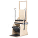 Elina Pilates Combination Wunda  Electric Chair Black Variant Front Angled View On White Background