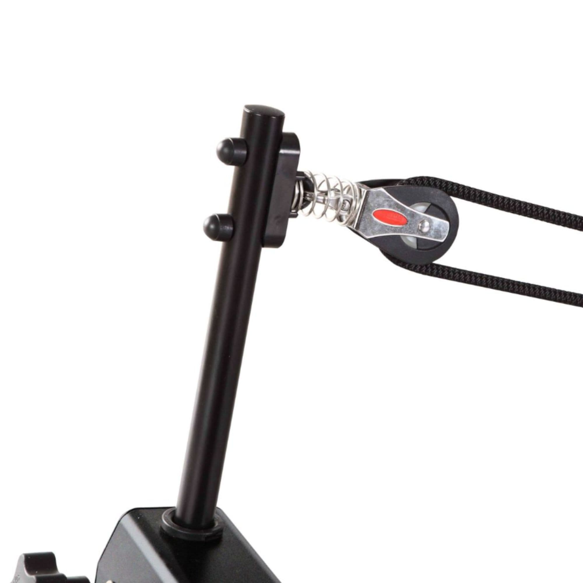 Elina Pilates Domo Reformer Close-Up Showing Spring-Loaded Rope Guide