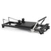 Elina Pilates HL Aluminum Reformer Side Angled View HL2 On White Background