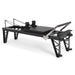 Elina Pilates HL Aluminum Reformer Side Angled View HL4 On White Background