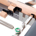 Elina Pilates Lignum Wood Reformer & Tower Set Close-Up View Of Color-Coded Spring And Internal Hardware