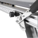 Elina Pilates Mentor Aluminium Reformer And Tower Set Detailed View Of Stainless Steel Footbar Adjustment System