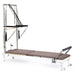 Elina Pilates Nubium Reformer with Tower Aged Rose Variant Front Angled View Complete Set On White Background