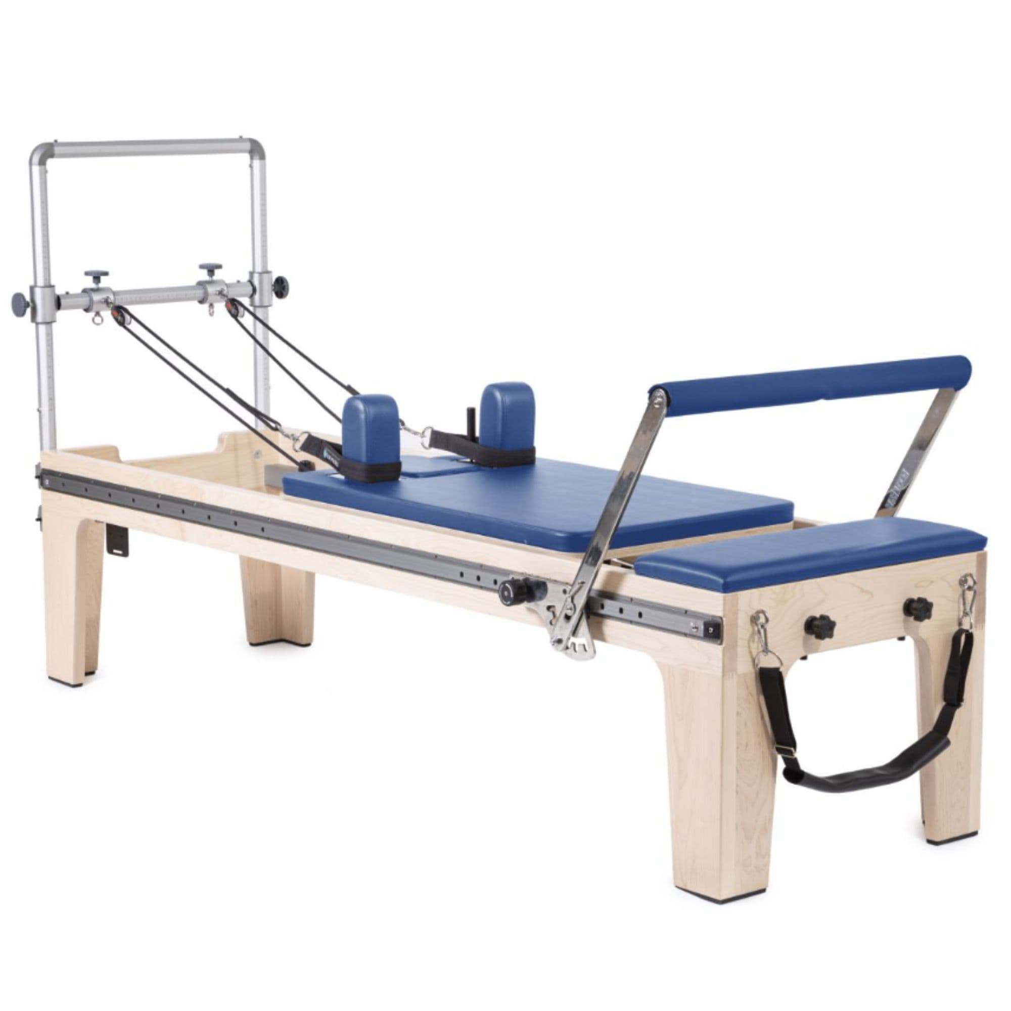 Elina Pilates Physio Reformer Master Instructor Blue Variant Front Angled View On White Background