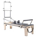 Elina Pilates Physio Reformer Master Instructor with Tower Grey Variant Front Angled View On White Background