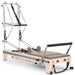 Elina Pilates Twin Reformer Mocha Variant Front Angled Complete Set View On White Background