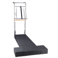 Thumbnail for Elina Pilates Wall Unit Black Variant Rear Angled View On White Background