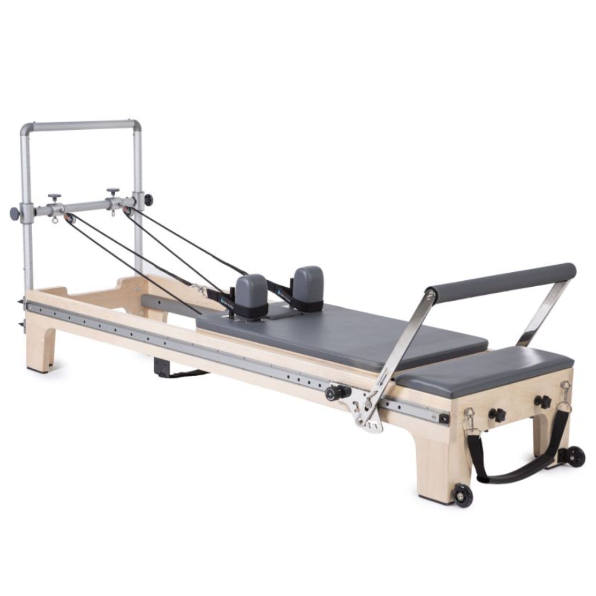 Elina Reformer Master Instructor Grey Variant Front Angled View On White Background