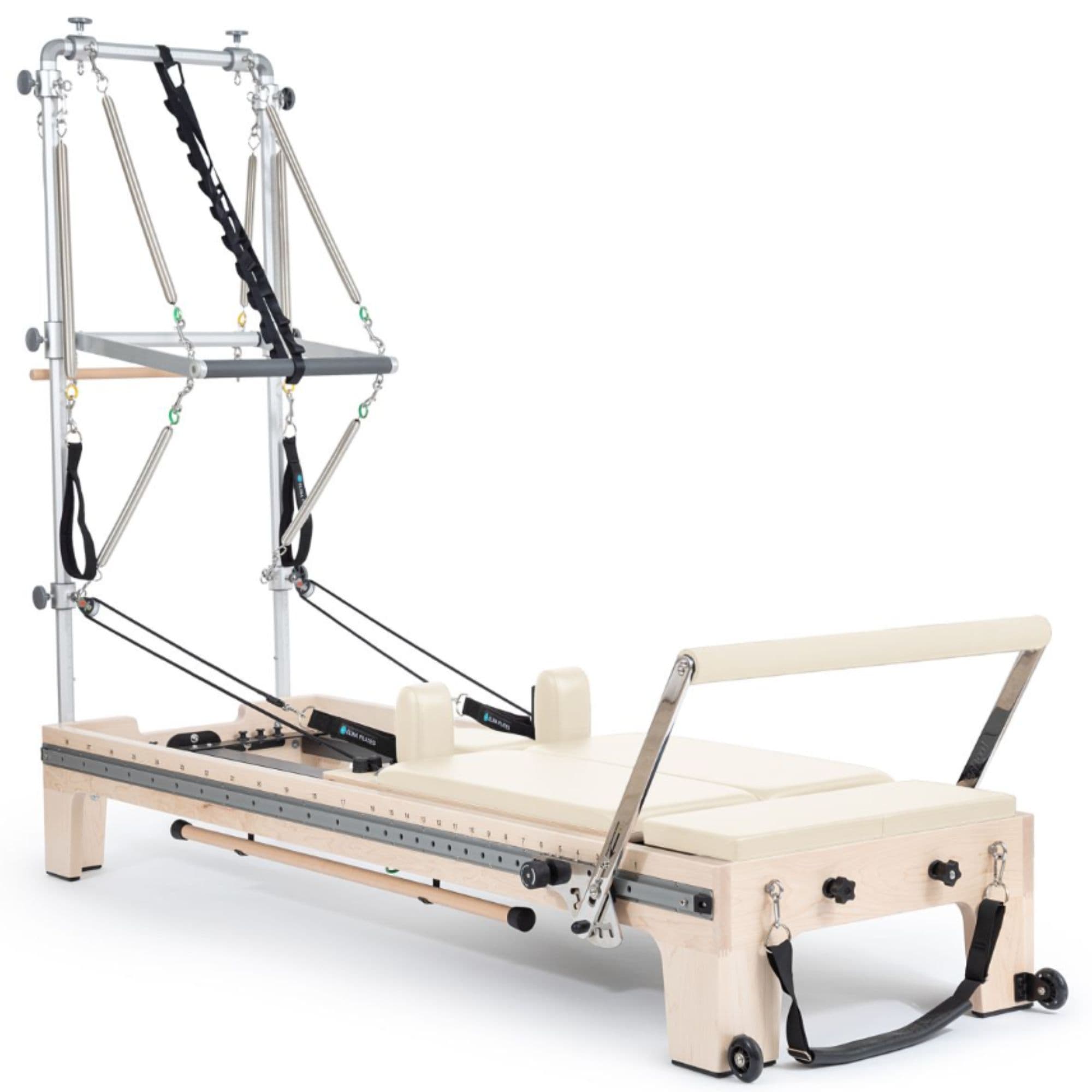 Elina Twin Reformer Ivory Variant Front Angled Complete Set View On White Background
