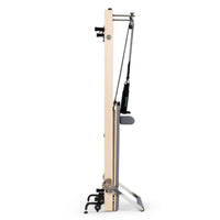 Thumbnail for Elina Vertical Reformer for Home Gray Variant Side View Showing Space-Saving Folded Configuration On White Background )