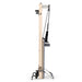 Elina Vertical Reformer for Home Gray Variant Side View Showing Space-Saving Folded Configuration On White Background )