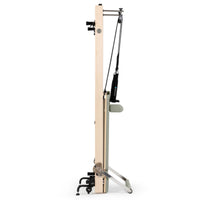 Thumbnail for Elina Vertical Reformer for Home Iceberg Green Variant Side View Showing Space-Saving Folded Configuration On White Background
