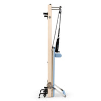 Thumbnail for Elina Vertical Reformer for Home Ocean Blue Variant Side View Showing Space-Saving Folded Configuration On White Background