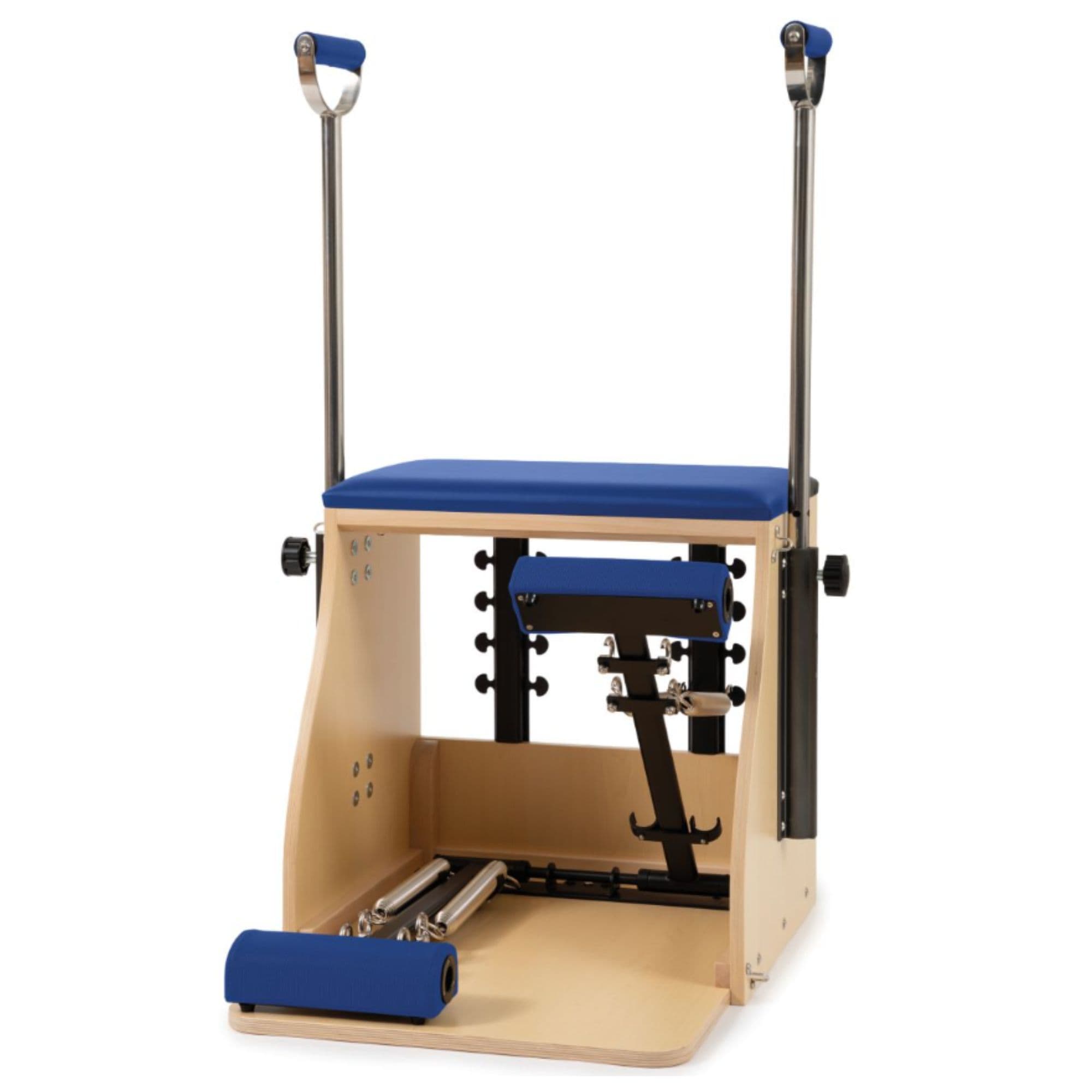 Elina Wood Pilates Combo Chair Front View On White Background