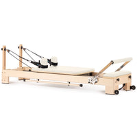 Thumbnail for Elina Wooden Reformer Ligno Ivory Variant Front Angled View On White Background