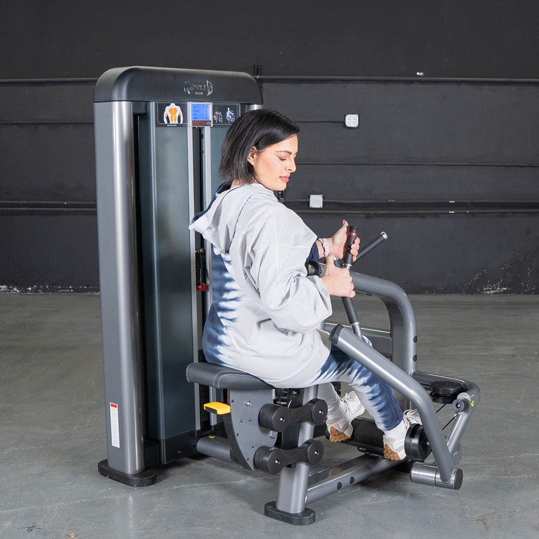 Elite Plus Seated Row - Iso-Lateral Machine | Muscle D Fitness