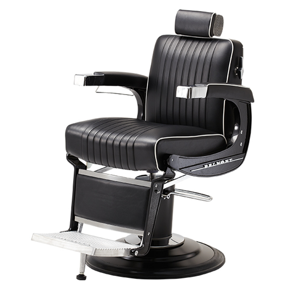 Takara Belmont Elegance Elite Black Barber Chair BB-225BLK