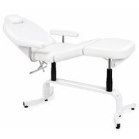 Thumbnail for Equipro Aero-Comfort Pneumatic Treatment Table Semi Reclined And Semi Folded On Leg Part With Clean Background