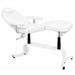 Equipro Aero-Comfort Pneumatic Treatment Table Semi Reclined And Semi Folded On Leg Part With Clean Background