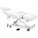 Equipro Divine Spa Massage Table Semi-Reclined On Clean Background
