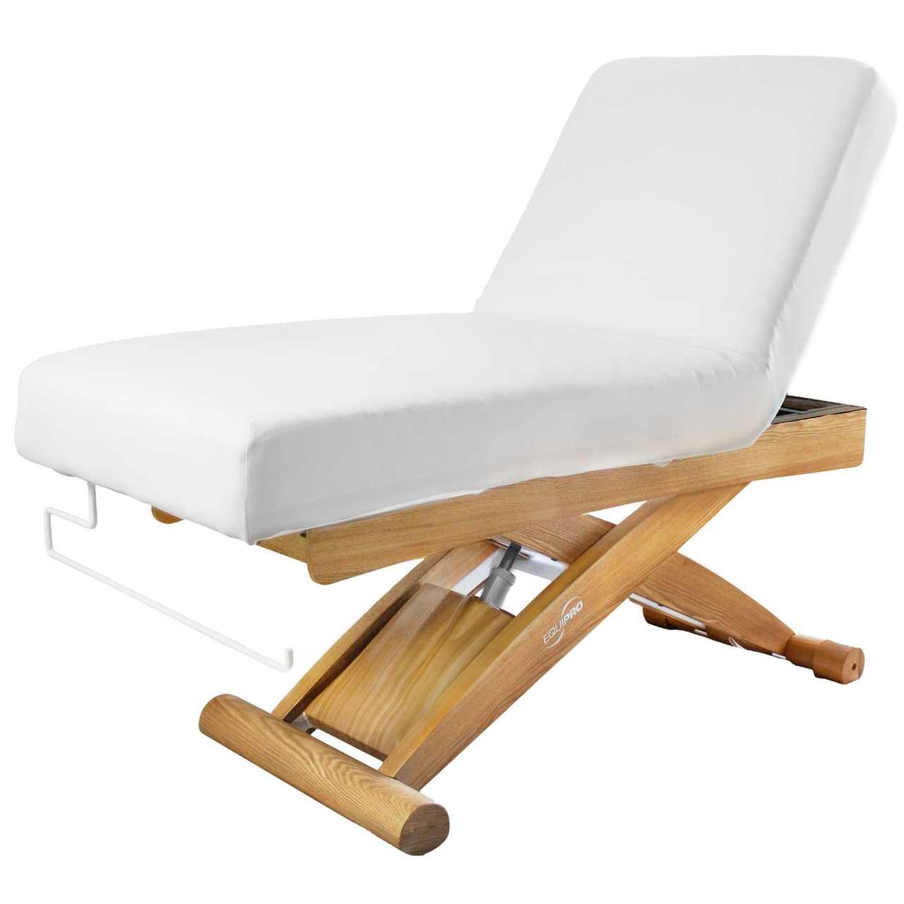 Equipro Elite Spa Massage Table Semi Reclined With Clean Background