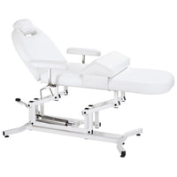 Thumbnail for Equipro Multi-Comfort Hydraulic Massage Facial Table Semi-Reclined With Cushion On Clean Background