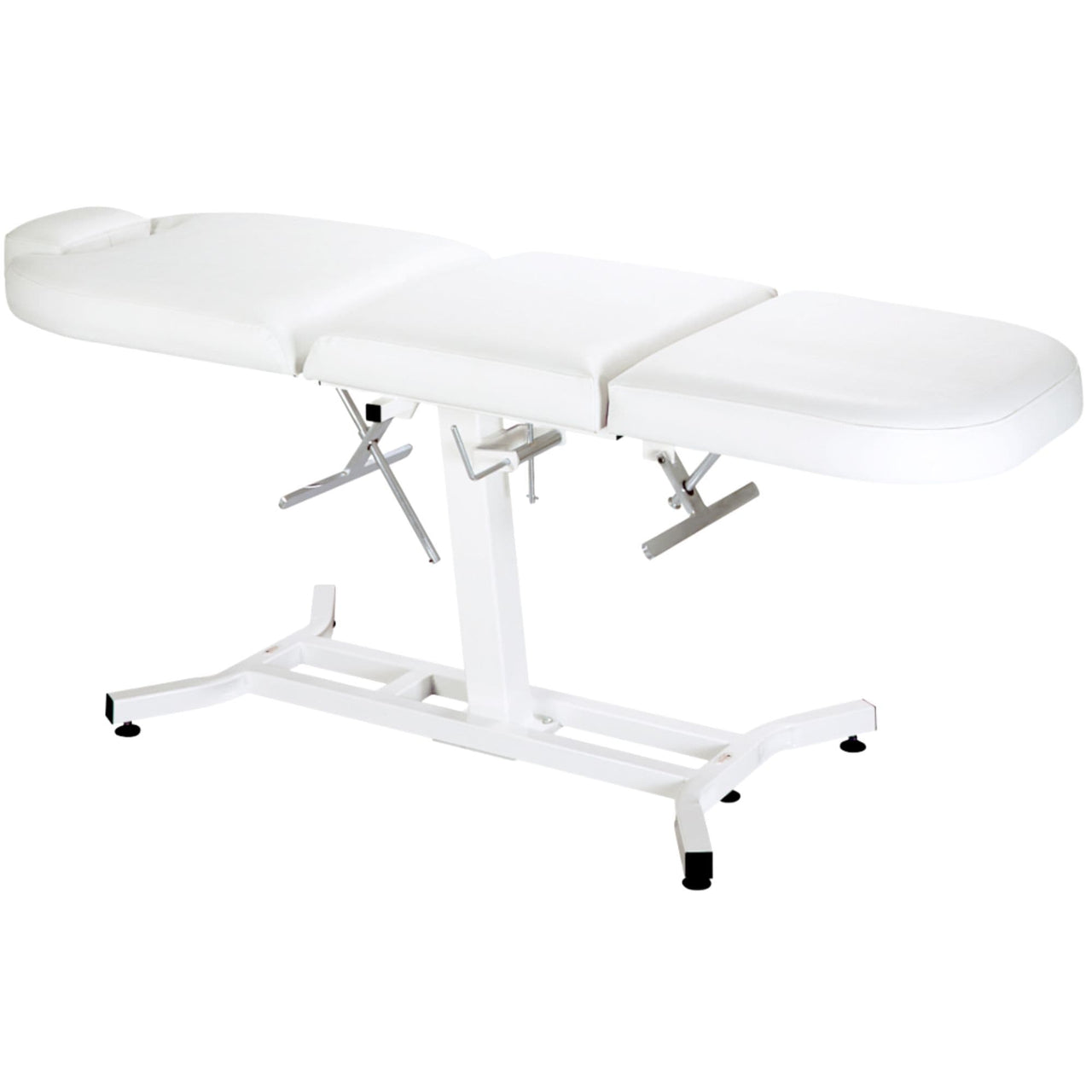 Equipro Poly-Comfort Deluxe Facial-Massage Table Fully Reclined With Clean Background
