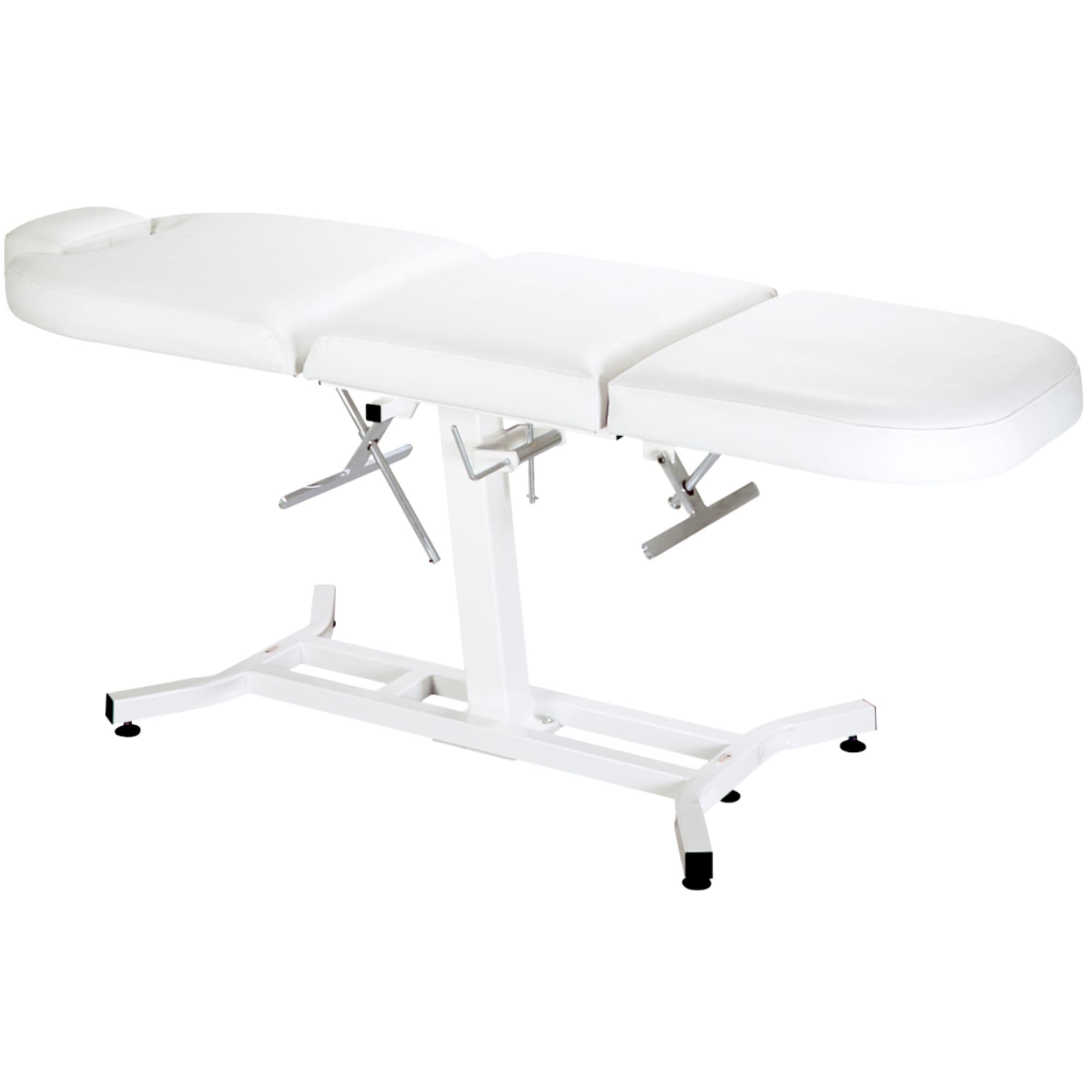 Equipro Poly-Comfort Deluxe Facial-Massage Table Fully Reclined With Clean Background