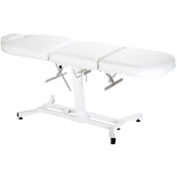 Thumbnail for Equipro Poly-Comfort Deluxe Facial-Massage Table Fully Reclined With Clean Background