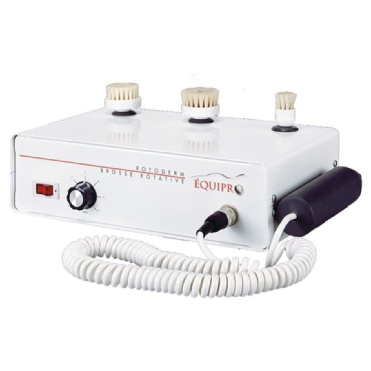 Equipro Rotoderm Rotary Facial Brush Machine With Clean White Background