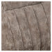 Esquire Reclining Barber Chairs Close Up View Of Vintage Brown Upholstered Backrest