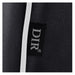 Executive All Purpose Reclining Chair Close-Up View Of Black Upholstery With Brand Name