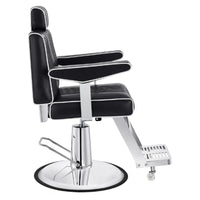 Thumbnail for Executive Multi-Use Reclining Salon Chair Black Variant Side View On White Background