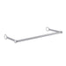 Geneva 4-Motors Exam Table with Stirrups - OB GYN Close-Up View Of Removable Accessory Support Bar On White Background