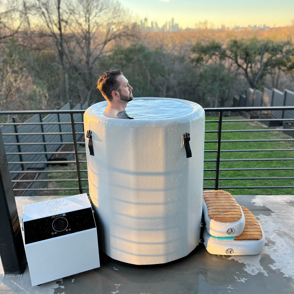 Revive Inflatable Barrel Plunge, 1HP Chiller – .3HP & .8HP Options