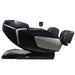 Infinity Circadian Massage Chair Certified Pre-Owned Black Variant Side View In Semi-Fully Reclined Position On White Background
