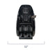 Infinity Circadian 4D Dualflex Massage Chair Showing The Front Width Measurement