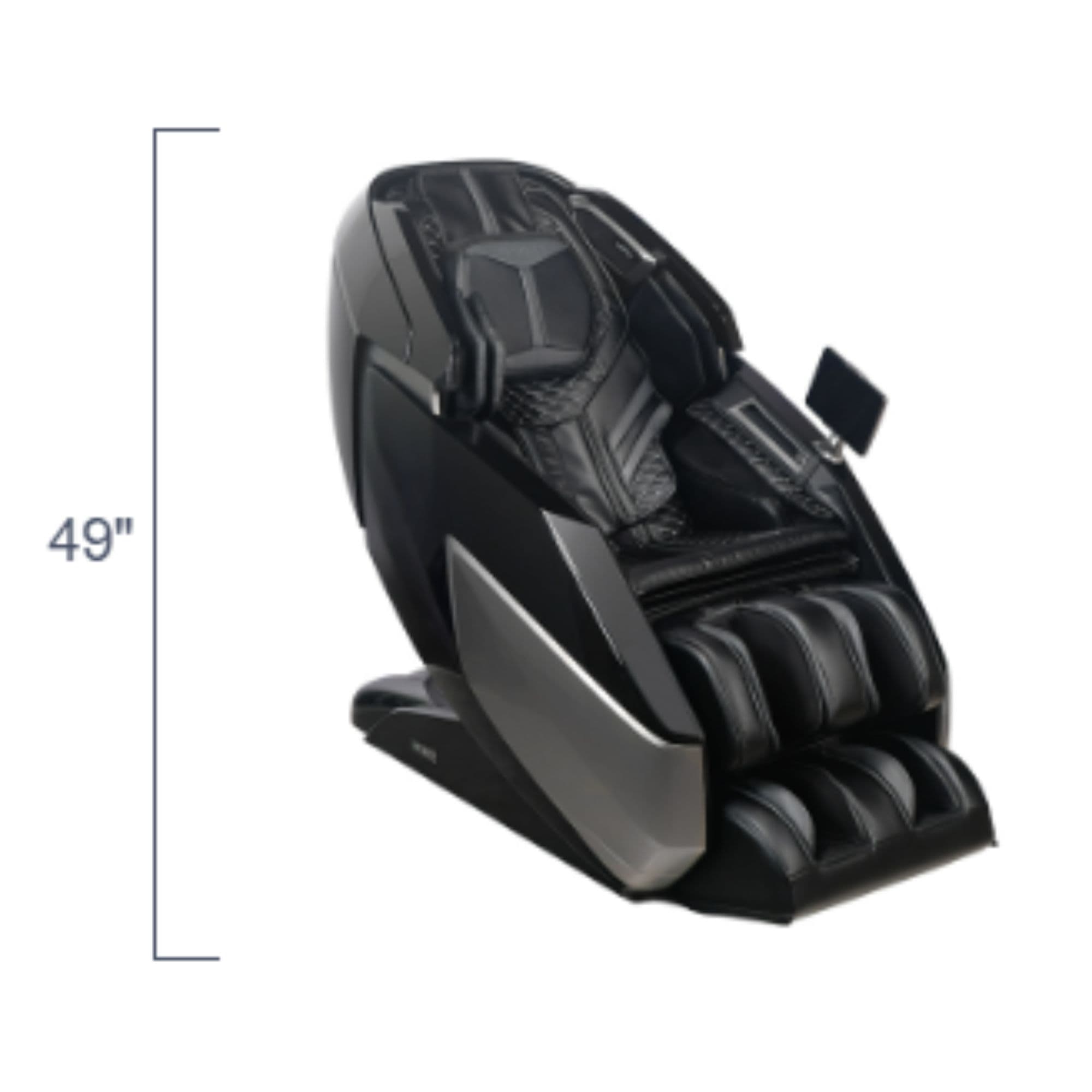 Infinity Circadian Syner-D Massage Chair Showing The Height Measurement