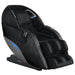 Infinity Dynasty 4D Massage Chair Certified Pre-Owned A-Grade Black Variant Front Angled View On White Background