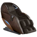 Infinity Dynasty 4D Massage Chair Certified Pre-Owned A-Grade Brown Variant Front Angled View On White Background