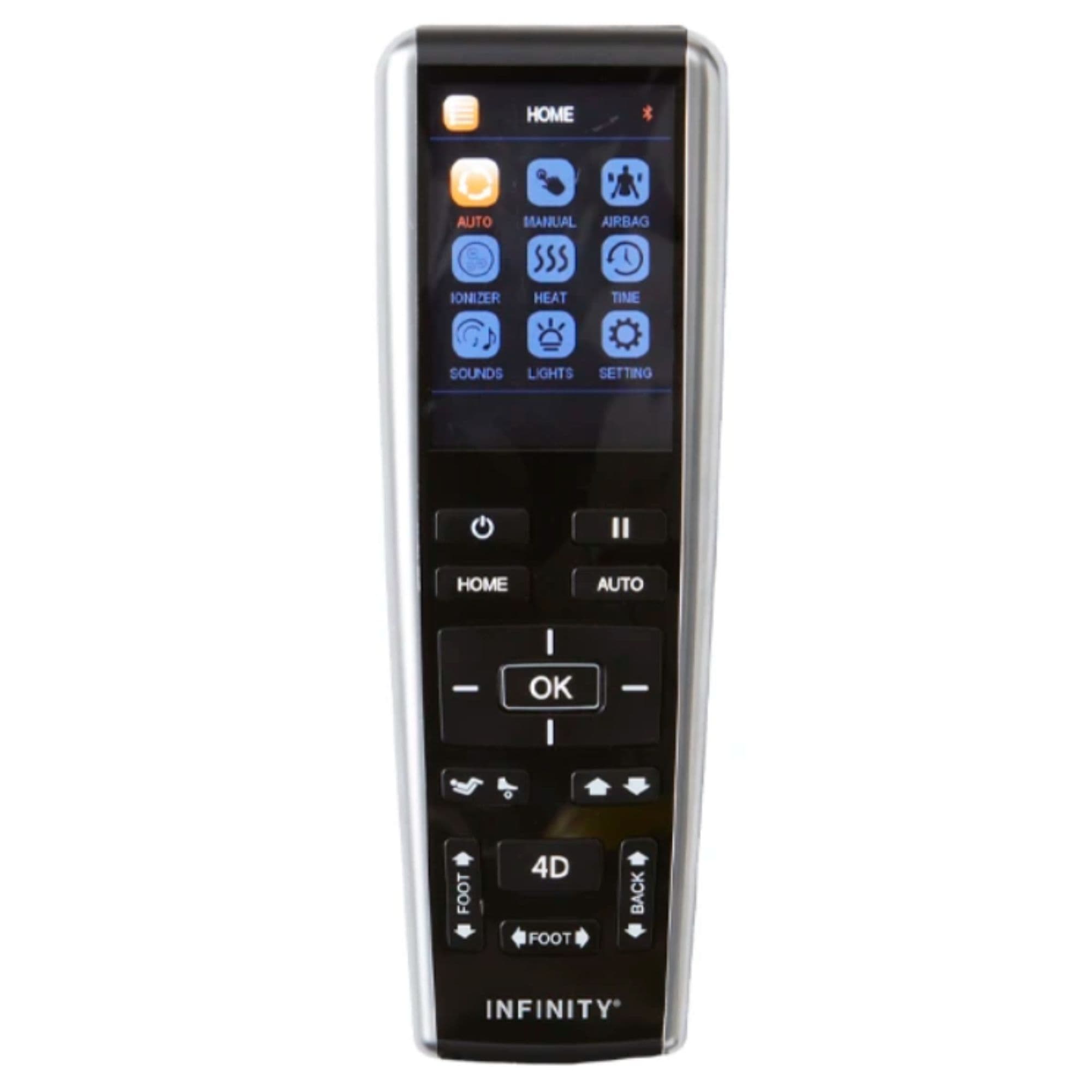 Infinity Dynasty 4D Massage Chair Certified Pre-Owned A-Grade Detail View Of Remote Control