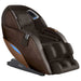 Infinity Dynasty 4D Massage Chair Dark Brown Or Brown Variant Front Angled View On White Background