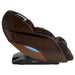 Infinity Dynasty 4D Massage Chair Dark Brown Or Brown Variant Side View On White Background