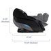 Infinity Dynasty Massage Chair 4D Showing Complete Measurement
