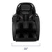 Infinity Evolution Max 4D Chair Showing The Front Width Measurement